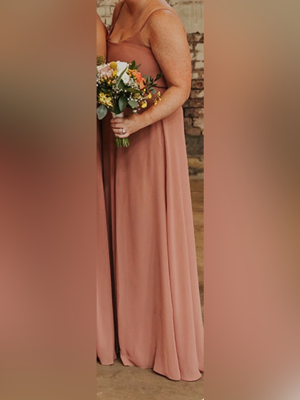 Birdy Grey Desert Rose Bridesmaid Dress - Gwennie size L